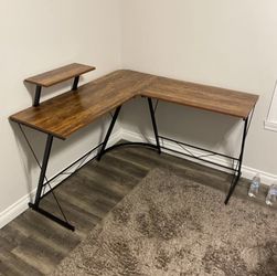 L shape desk