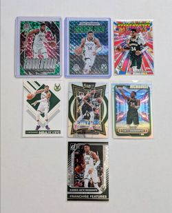 Giannis Antetokounmpo card lot