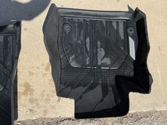 OEM Chevy Malibu Premium All-Weather Floor Liners for 2017 to 2025 models. (Full Front & Rear Set)