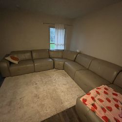 Leather Sectional