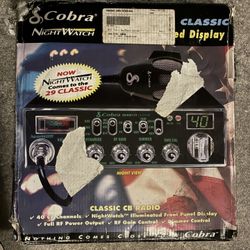 Cobra Nightwatch CB Radio