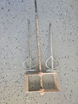 Grout mixers