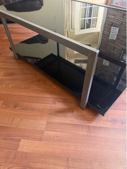 Modern black gloss coffee table