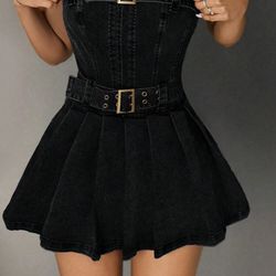 Black Romper Size L