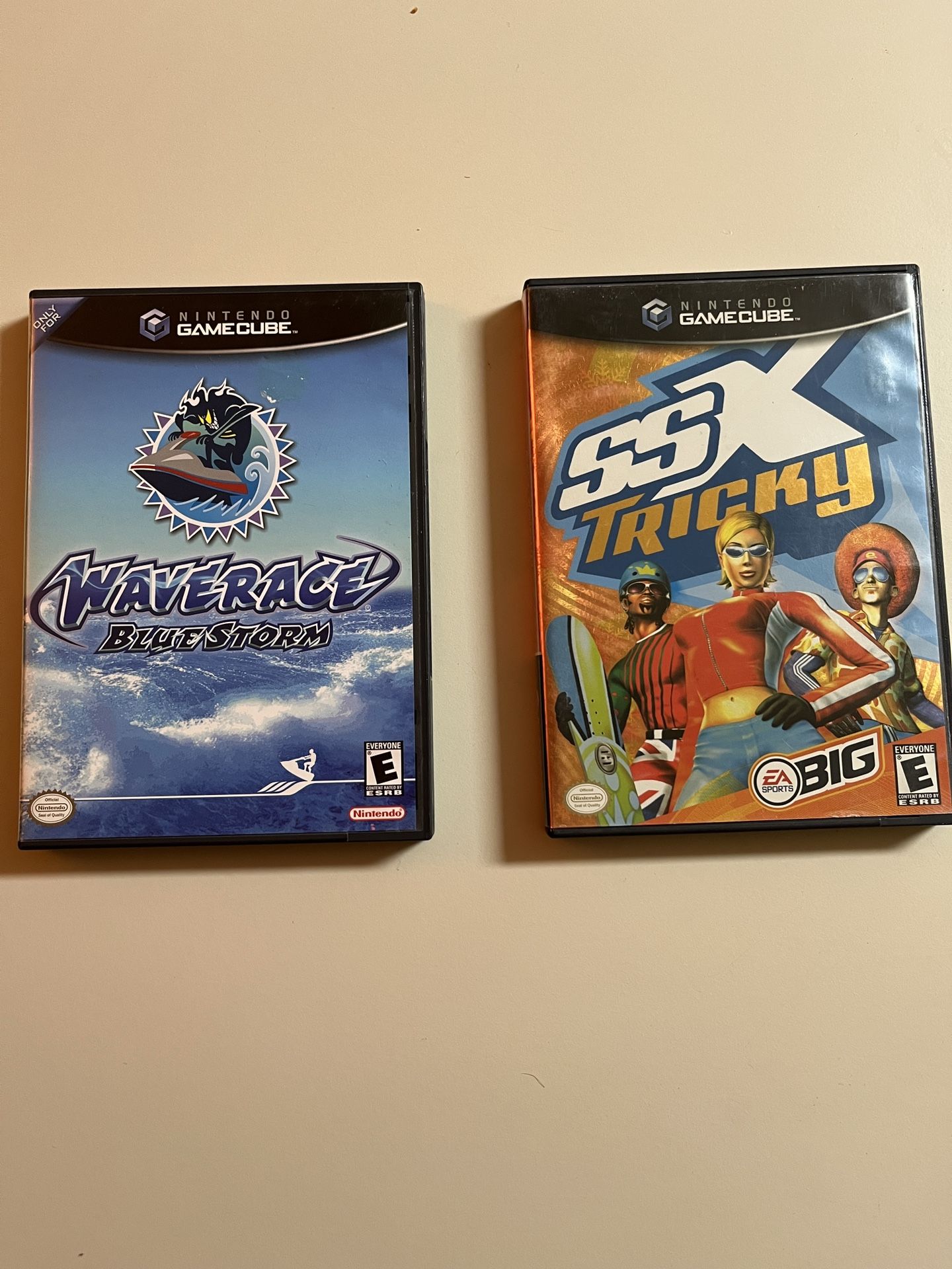 SSX Tricky & Wave Race Blue Storm Tested/WORKING