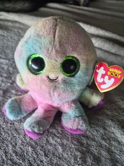 Ty Beanie Baby “Bubbles” the Octopus – $6