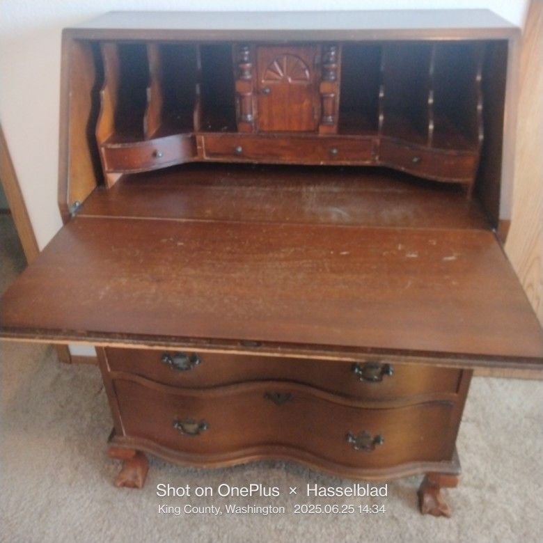 Vintage Secretary Desk