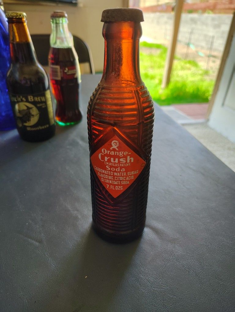 Vintage Orange Crush Bottle