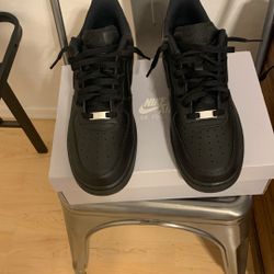 Black Air Force 1’s Size 10.5