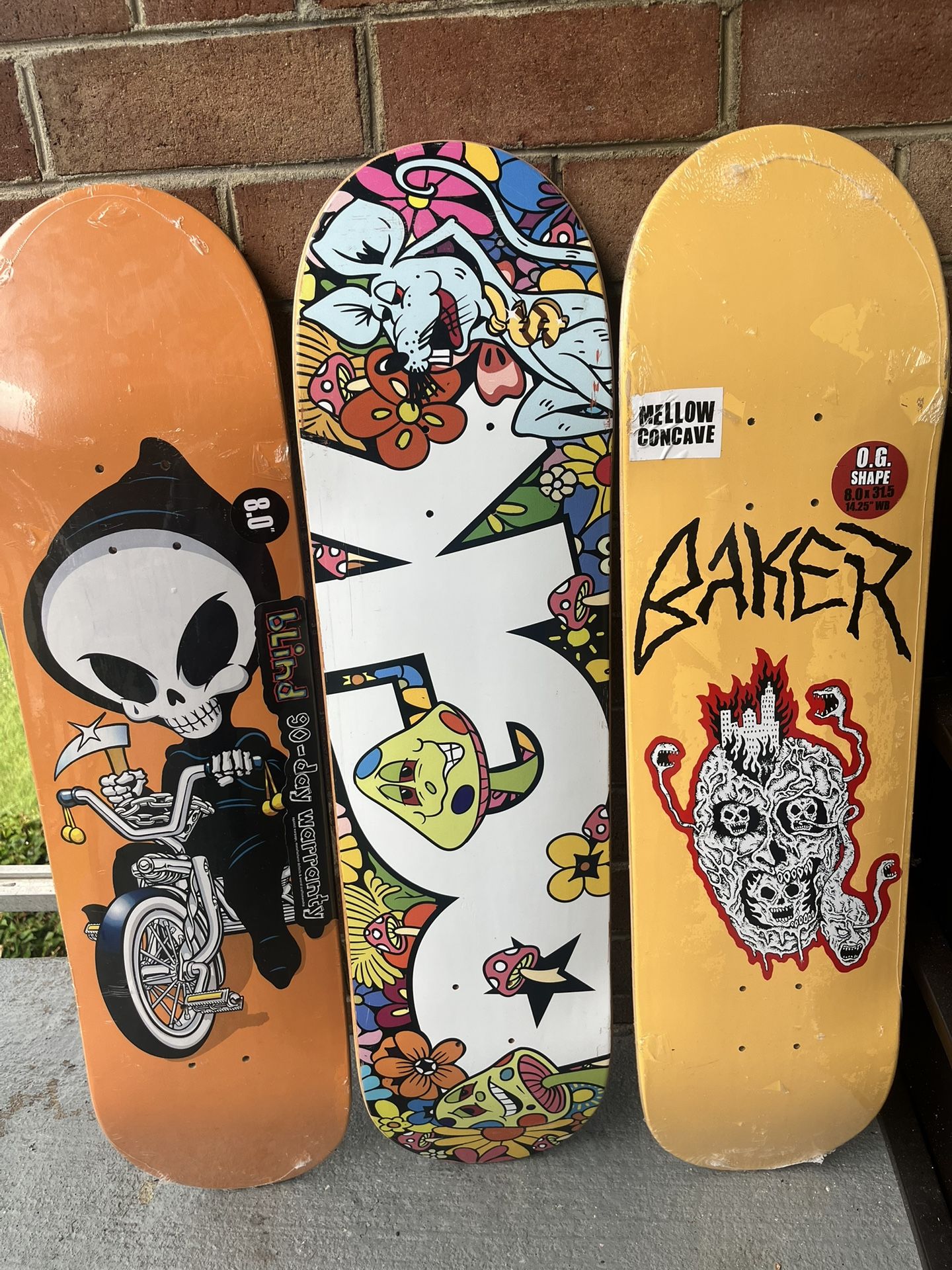 Blind , DGK , Baker Decks