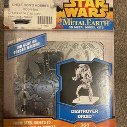 Disney Star Wars Metal Earth 3D Model Kit