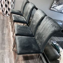 $250.00 Like New Dining  chairs