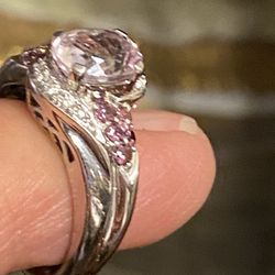14K White Gold Ring