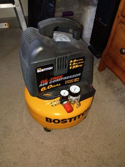 Bostitch 6-Gallon Oil-Free Air Compressor