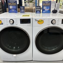 LG Best Seller🔥Stackable Washer and Gas Dryer with Steam✨