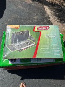 Coleman perfect flow two burner stove