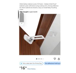 Brand new Child Safety Cabinet Locks (10 Pack)