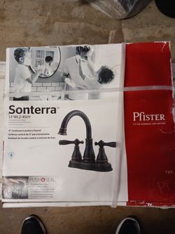 Sonterra Pfister 4" Lavatory Faucet, New In Box