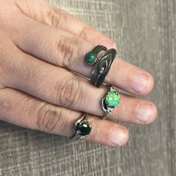 Silver Rings size 7.5