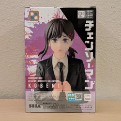 Awesome Chainsaw Man Kobeni figure! SEGA Desktop Decorate Collection, new in box