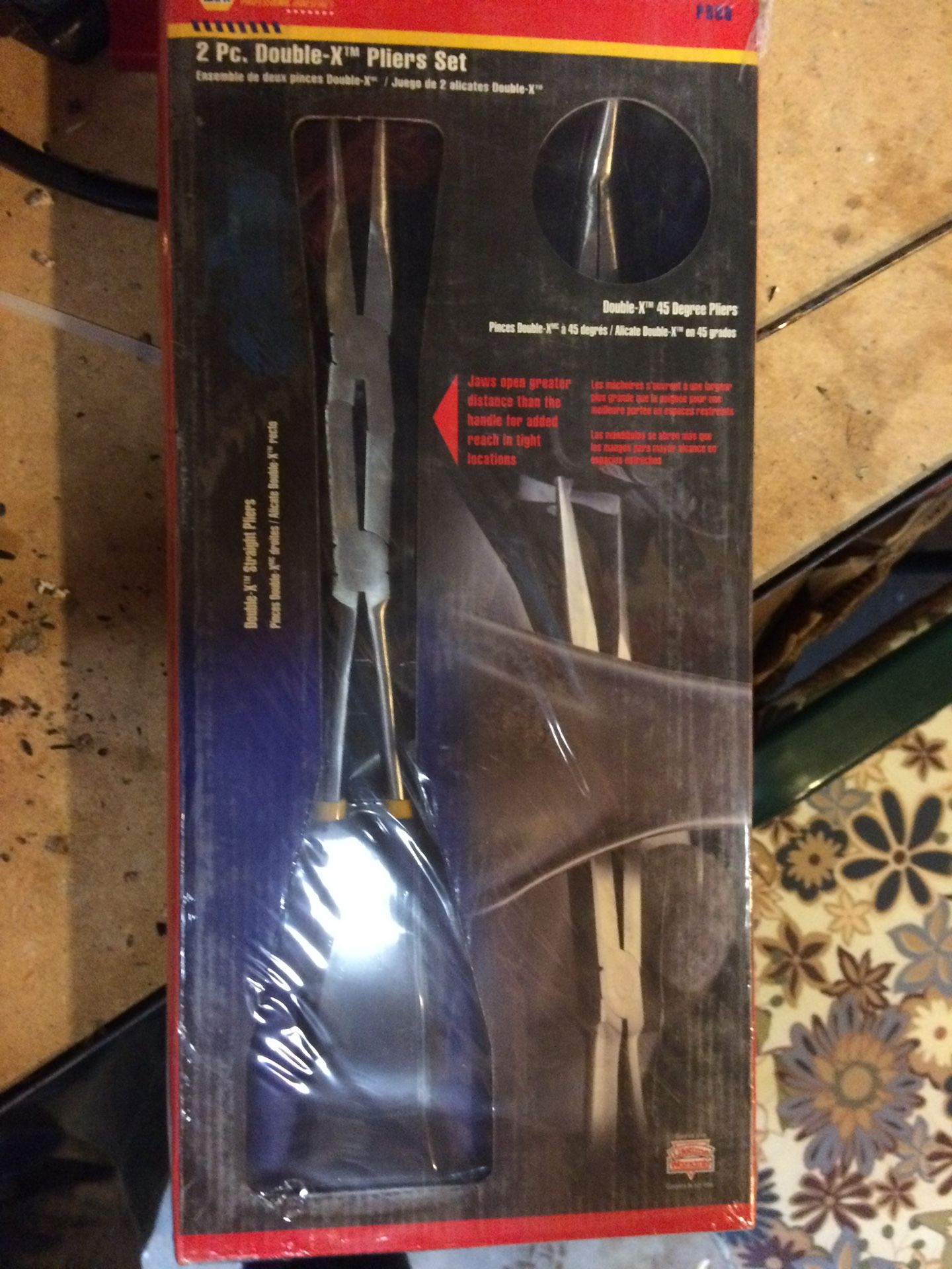 Brand Newstill In Plastic , Napa Double X Plier Set They Come In Very Handy On Hard To Reach Places !