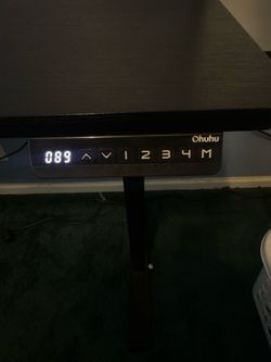Electric Adjustable Stand Up Desk - $350 - Like New
