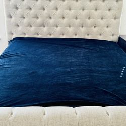 Ashley king size bed Frame And Box Spring