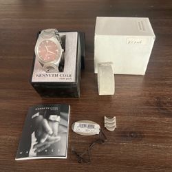 Kenneth Cole New York Silver Watch KC3216