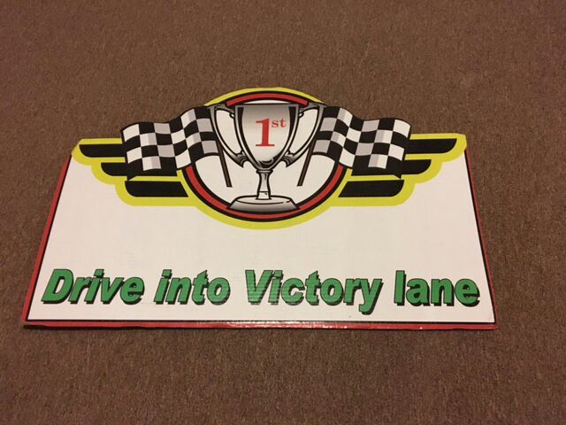 Racing Victory Lane Standee party Decoration