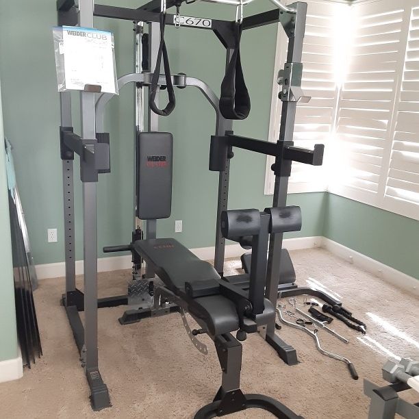 Weider c670 reordetable home gym