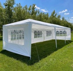 10x30 wedding party tent outdoor canopy tent with 8 side walls white FOR S@LE