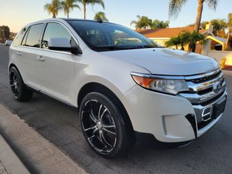(11) Ford Edge, Smogged, Low Miles, 22"rims, Runs And Drives Great, No Issues