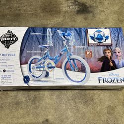 Brand New Huffy 16” Frozen Bicycle