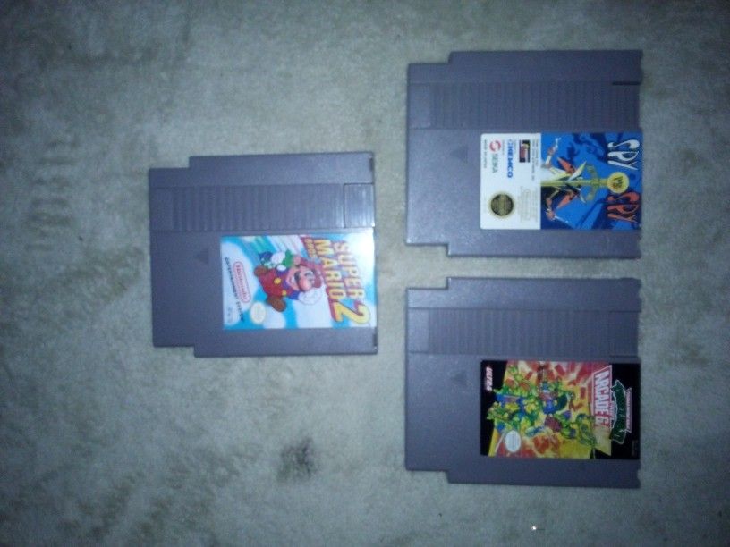 Old-school Nintendo games