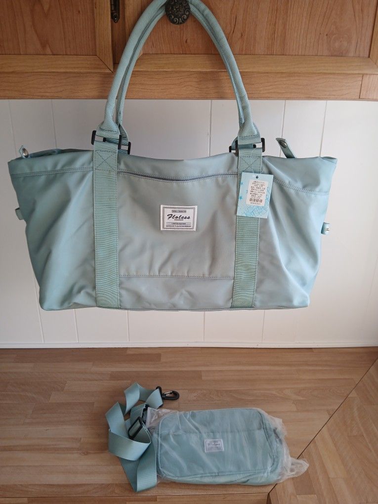 Brand New Floless Duffle Bag And A Smaller Bag