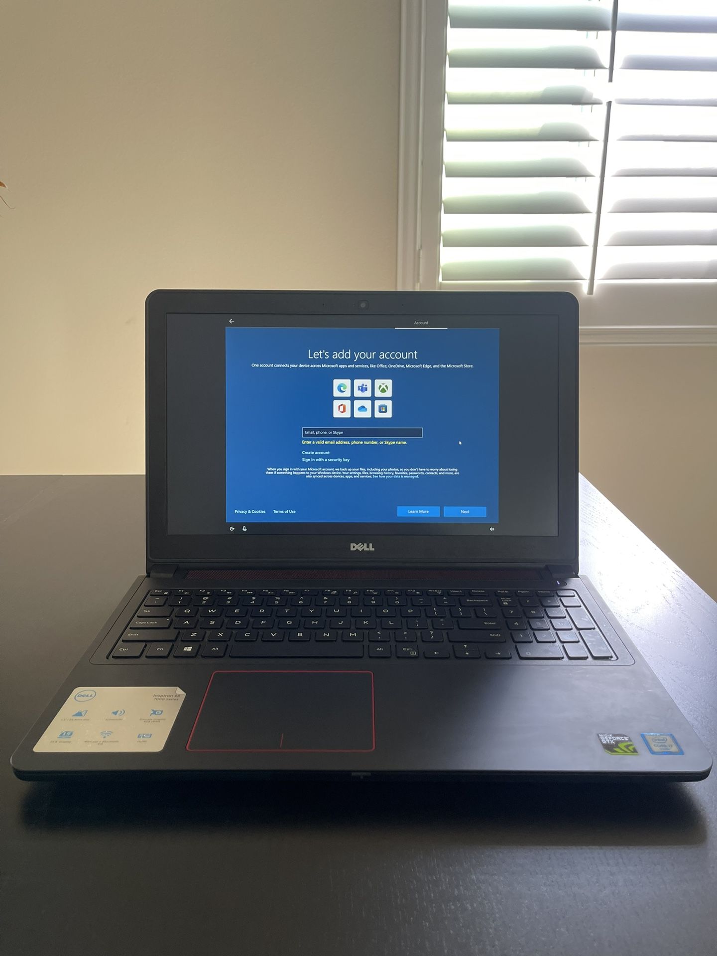 Used Dell - Inspiron 15.6" Full HD Laptop - Intel Core I7 6700HQ with 8GB memory -1TB HDD - Black