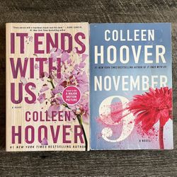 It Ends with Us + November 9 by Colleen Hoover (Lot of 2)