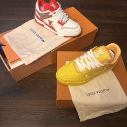 LV Trainer Shoes, Hellstar Shirt