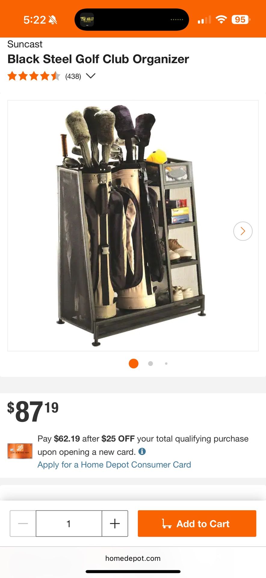 Golf Storage!