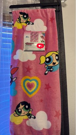 Power puff girls blanket