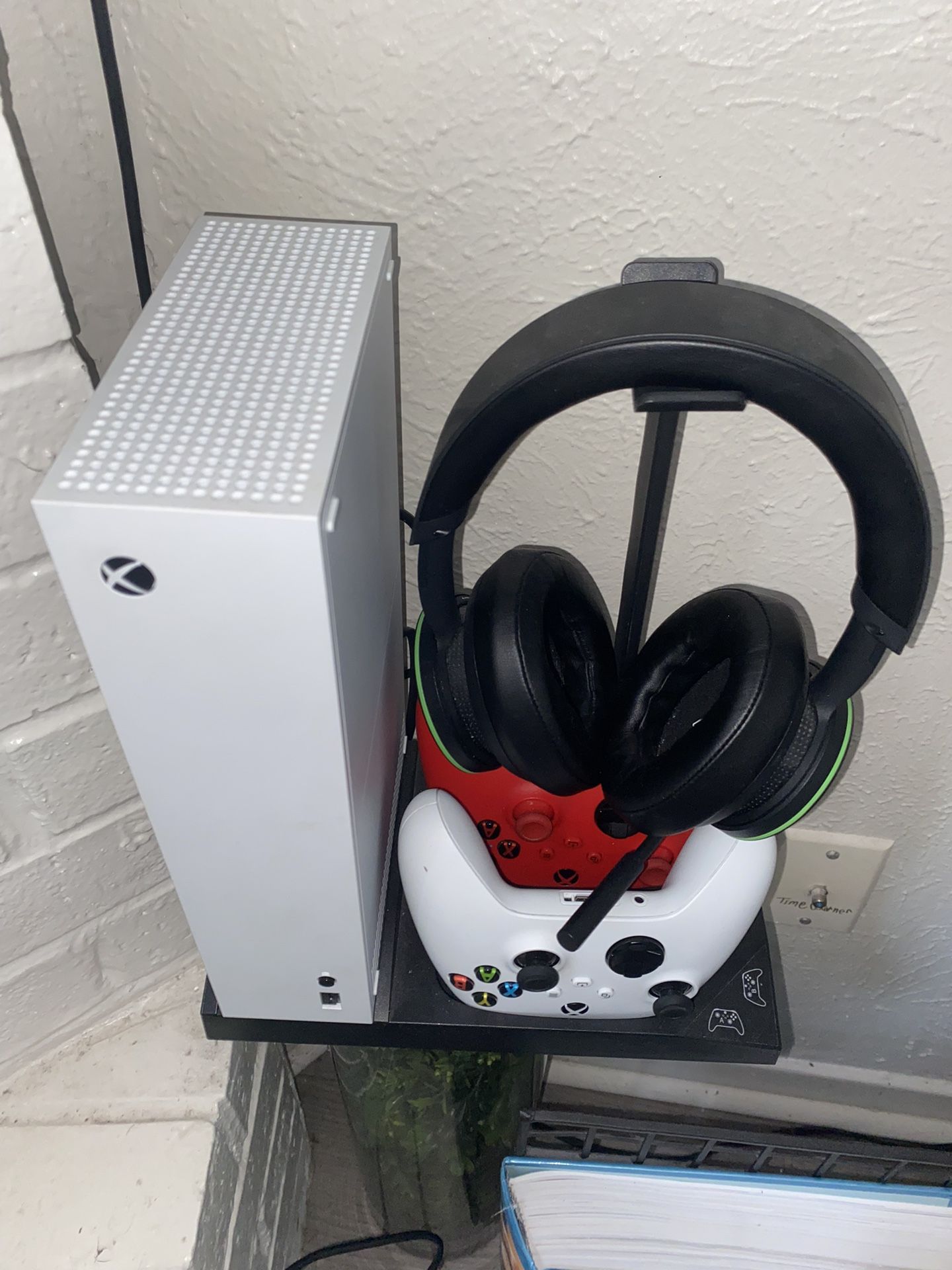 X Box Series S 2 Controllers, Xbox Stand, Bluetooth Headset