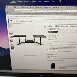 Used Dual Monitor Stand 