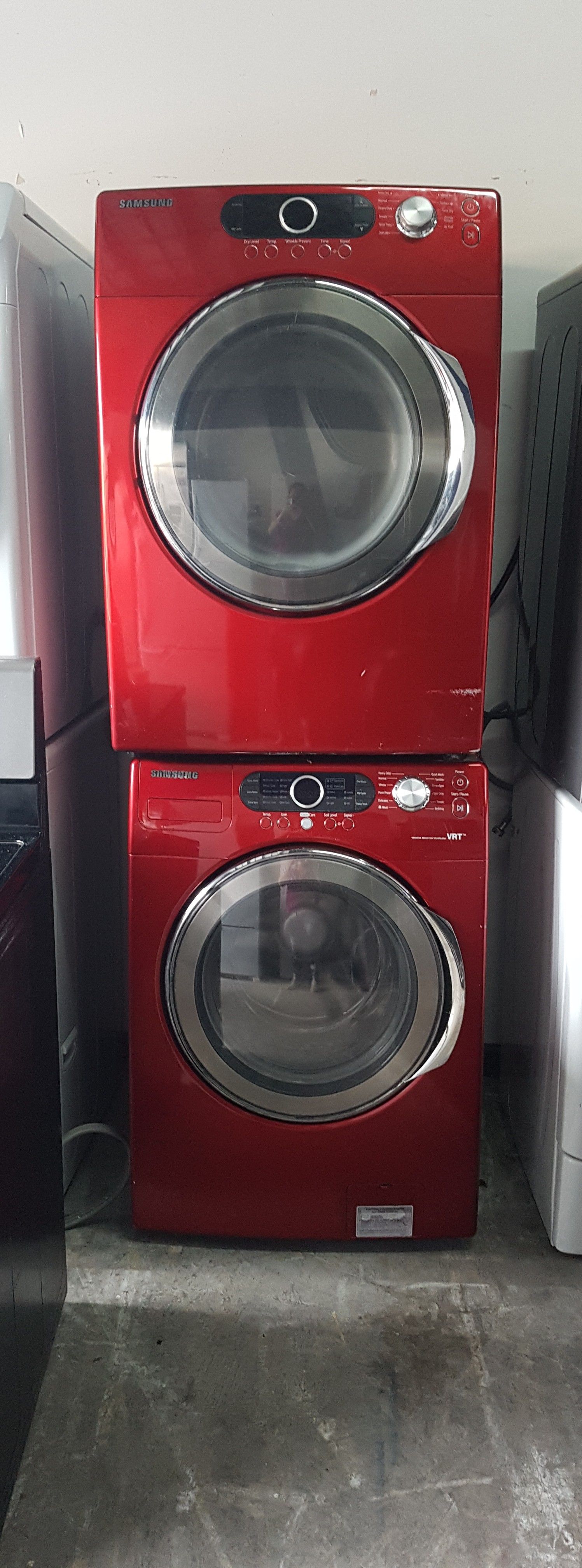 Washer and dryer set