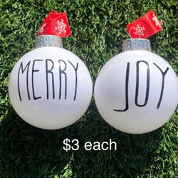 Personalized Ornaments 