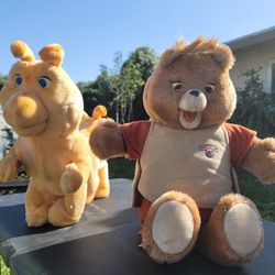 Teddy Ruxpin and Pal Grubby Set