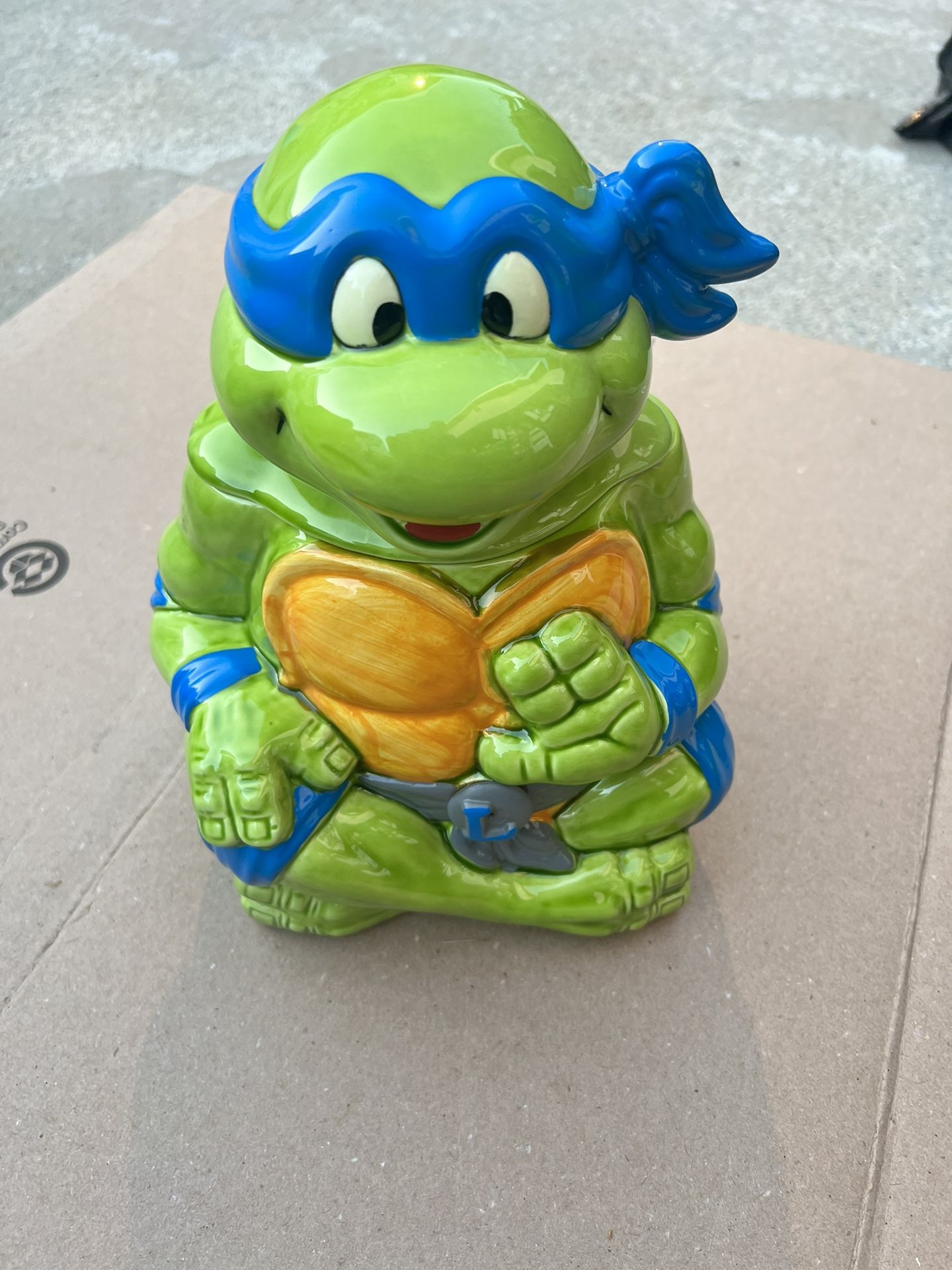 Ninja Turtle Cookie Jar