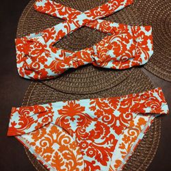 Tommy Bahama 2 Piece Bikini Swimsuit Size Large