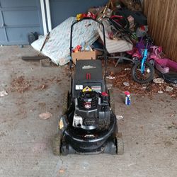 Craftsman platinum lawnmower gas