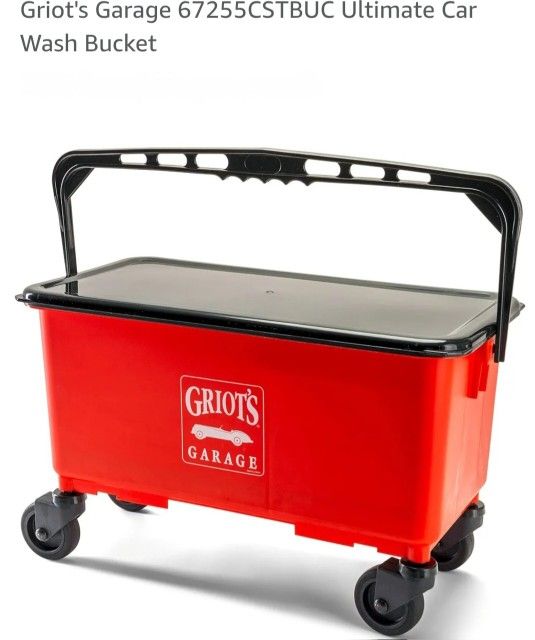 NEW Griot's Garage Ultimate Car Wash Bucket - Auto Detailing Supplies - Info in the Description