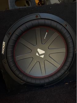 Kicker 12 inch subwoofer comp r